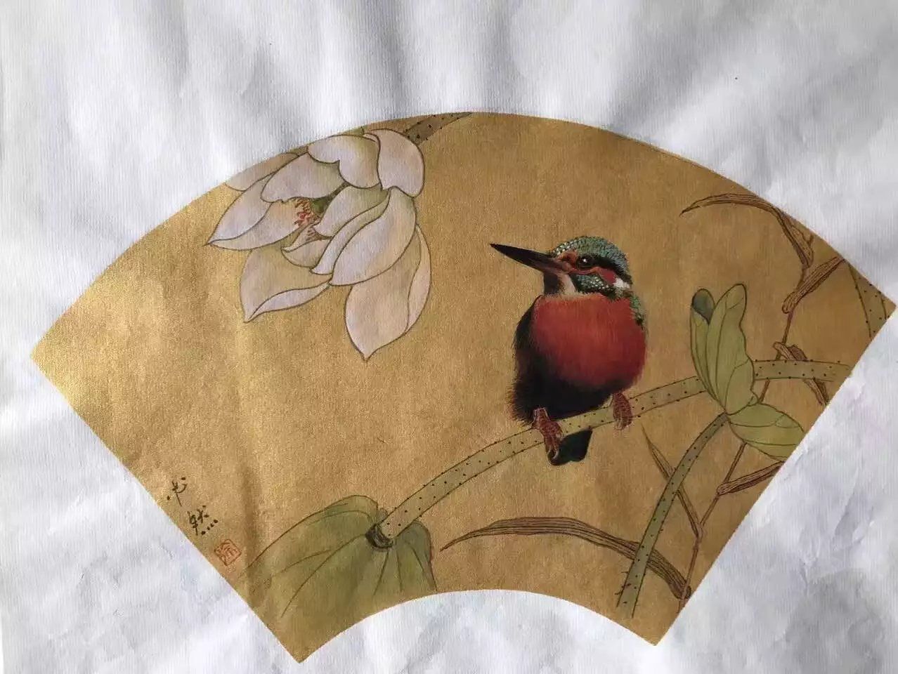 作者：徐坚&nbsp;花鸟&nbsp;￥：协商&nbsp;单击鼠标查看大图！