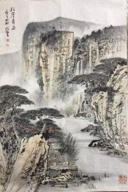 作者：谢伯子&nbsp;山水&nbsp;￥：协商&nbsp;单击鼠标查看详细介绍！