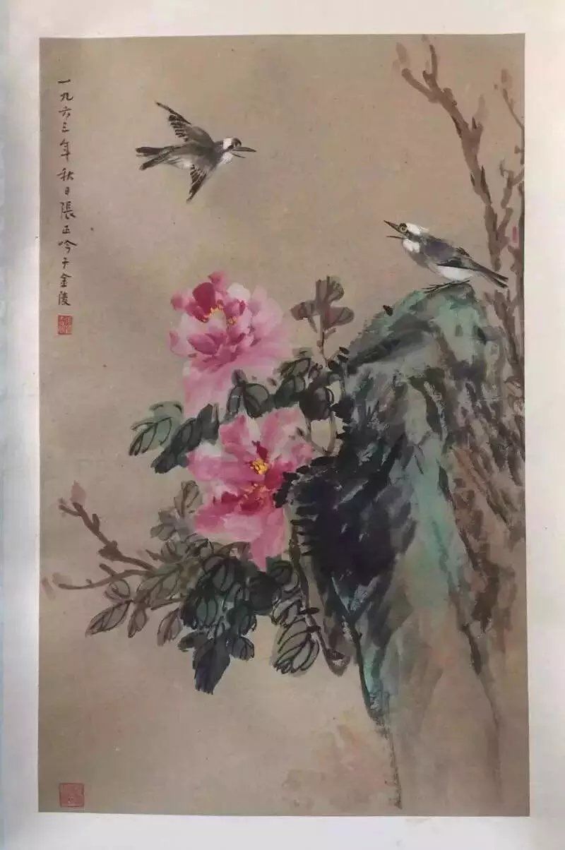 作者：张正吟&nbsp;花鸟&nbsp;￥：协商&nbsp;单击鼠标查看大图！