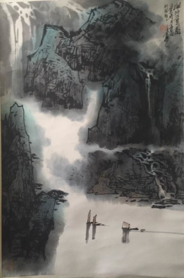 作者：叶维&nbsp;山水&nbsp;￥：协商&nbsp;单击鼠标查看大图！