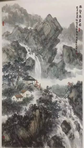 作者：周杏生&nbsp;山水&nbsp;￥：协商&nbsp;单击鼠标查看详细介绍！