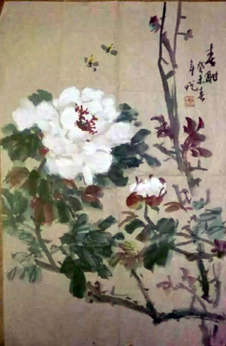 作者：赵年悦&nbsp;花鸟&nbsp;￥：协商&nbsp;单击鼠标查看大图！