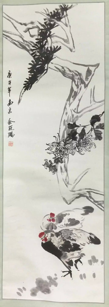 作者：余晓鹏&nbsp;花鸟&nbsp;￥：协商&nbsp;单击鼠标查看大图！