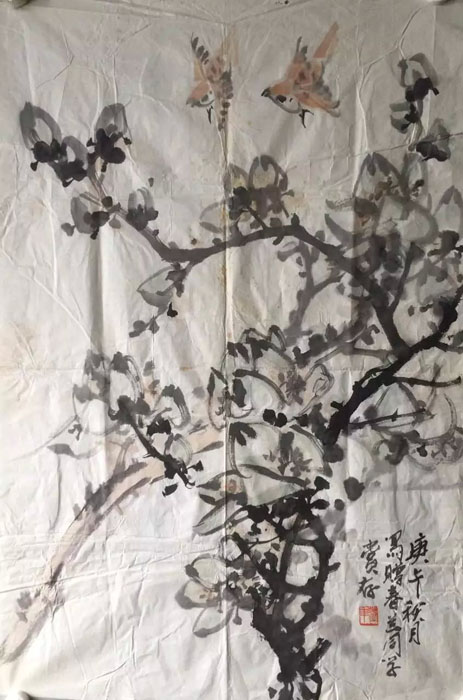 作者：杨寿年&nbsp;花鸟&nbsp;￥：协商&nbsp;单击鼠标查看大图！