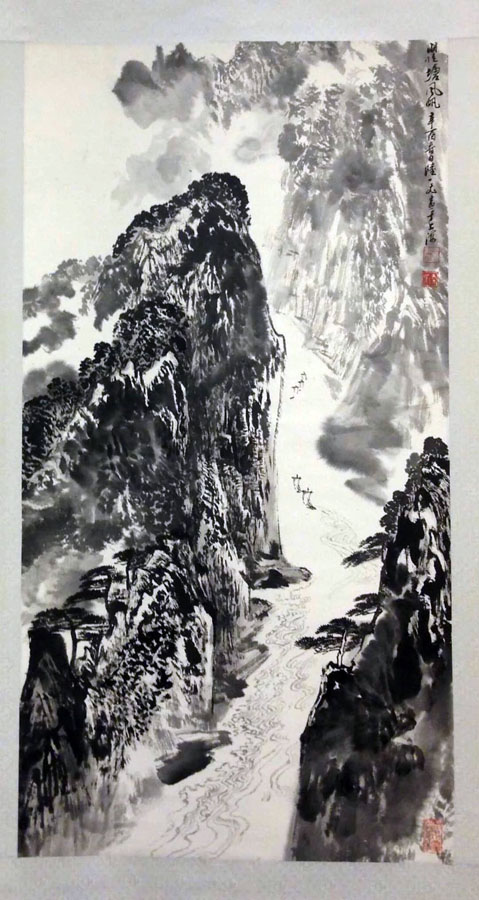 作者：陆一飞&nbsp;山水&nbsp;￥：协商&nbsp;单击鼠标查看大图！