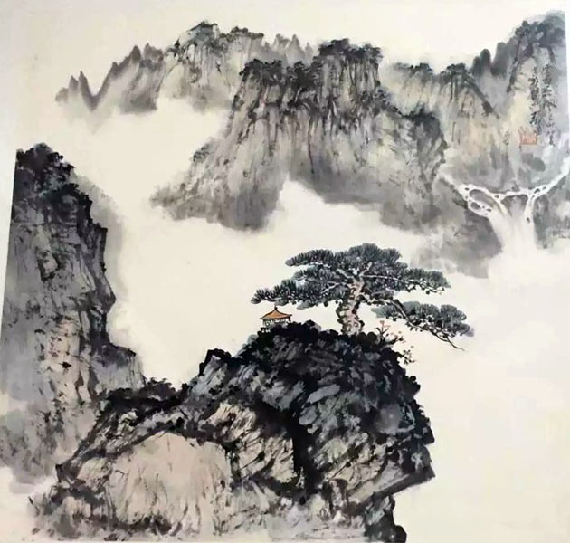 作者：张尔宾&nbsp;山水&nbsp;￥：协商&nbsp;单击鼠标查看大图！