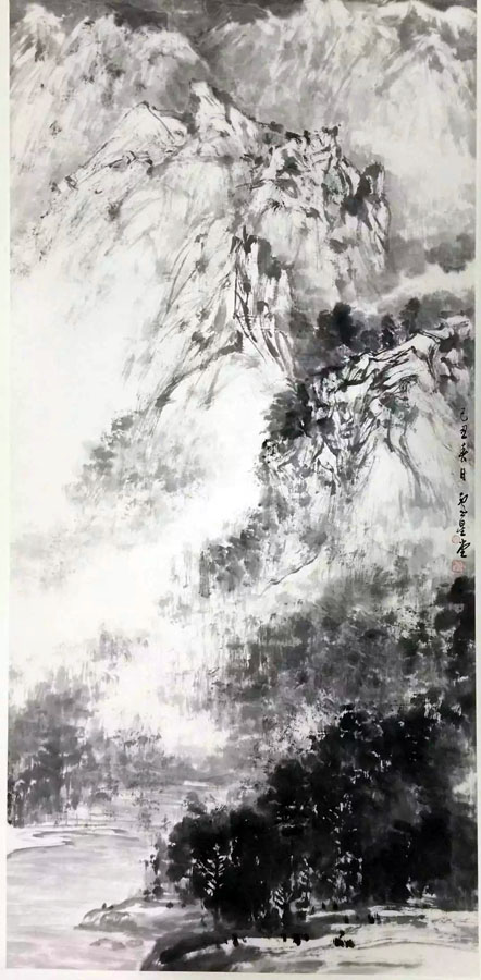 作者：卢星堂&nbsp;山水&nbsp;￥：协商&nbsp;单击鼠标查看大图！