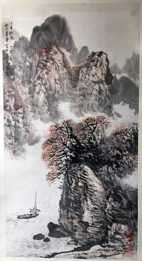 作者：卢星堂&nbsp;山水&nbsp;￥：协商&nbsp;单击鼠标查看大图！