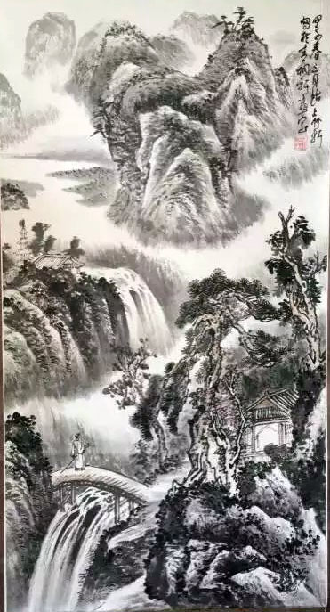 作者：y佚名&nbsp;山水&nbsp;￥：协商&nbsp;单击鼠标查看大图！