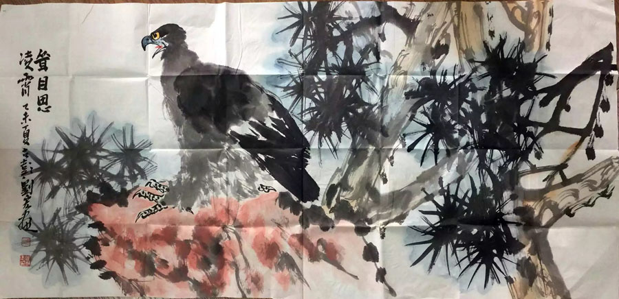 作者：刘宏&nbsp;花鸟&nbsp;￥：协商&nbsp;单击鼠标查看大图！