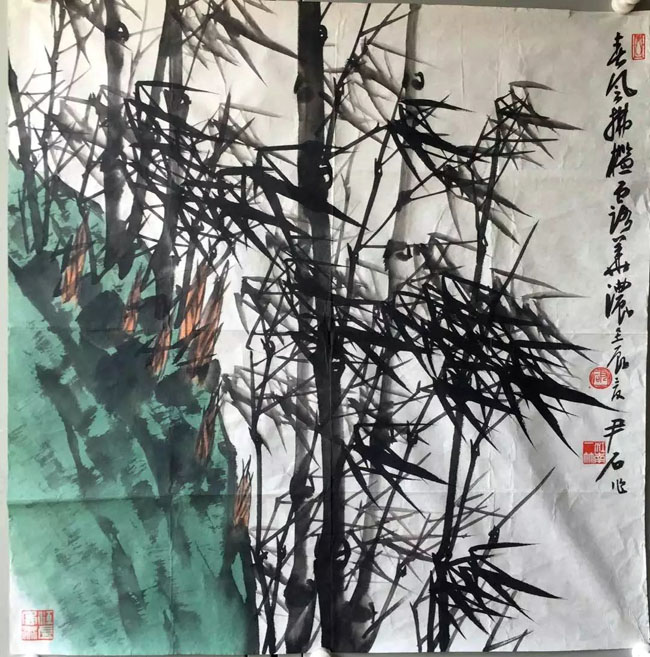 作者：尹石&nbsp;花鸟&nbsp;￥：协商&nbsp;单击鼠标查看大图！