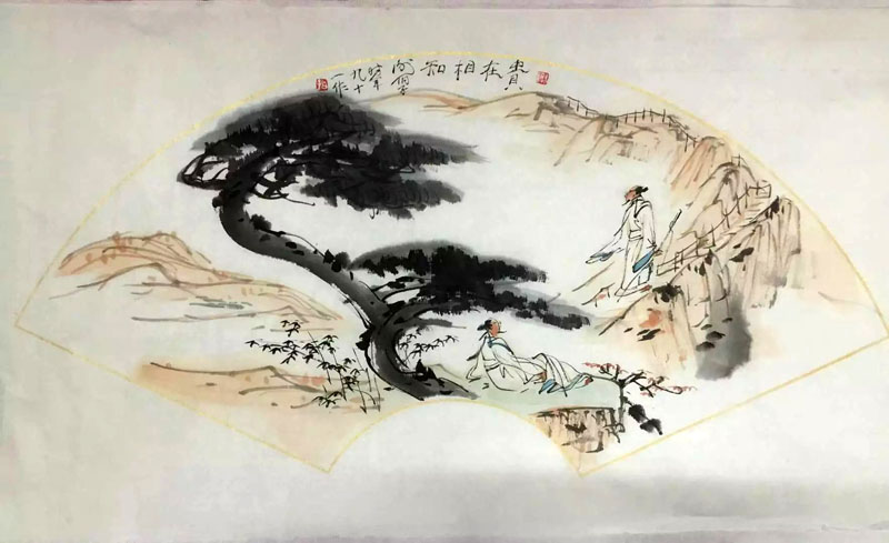 作者：谢伯子&nbsp;山水&nbsp;￥：协商&nbsp;单击鼠标查看大图！