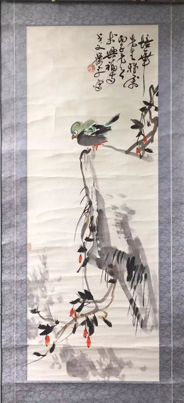 作者：萧平&nbsp;花鸟&nbsp;￥：协商&nbsp;单击鼠标查看大图！