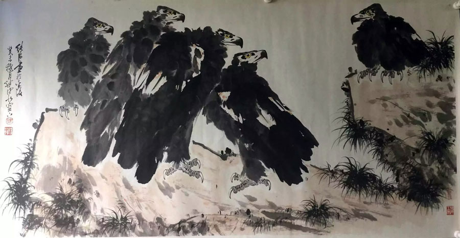 作者：徐纯原&nbsp;花鸟&nbsp;￥：协商&nbsp;单击鼠标查看大图！