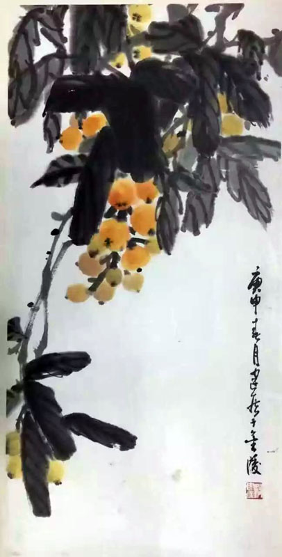 作者：杨建侯&nbsp;花鸟&nbsp;￥：协商&nbsp;单击鼠标查看大图！