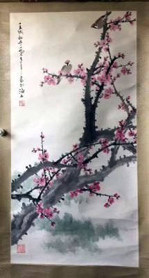 作者：乔木&nbsp;花鸟　梅雀图&nbsp;￥：协商&nbsp;单击鼠标查看详细介绍！
