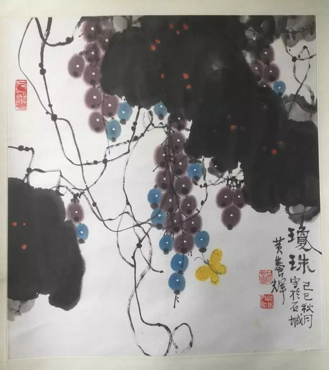 作者：黄养辉&nbsp;花鸟&nbsp;￥：协商&nbsp;单击鼠标查看大图！