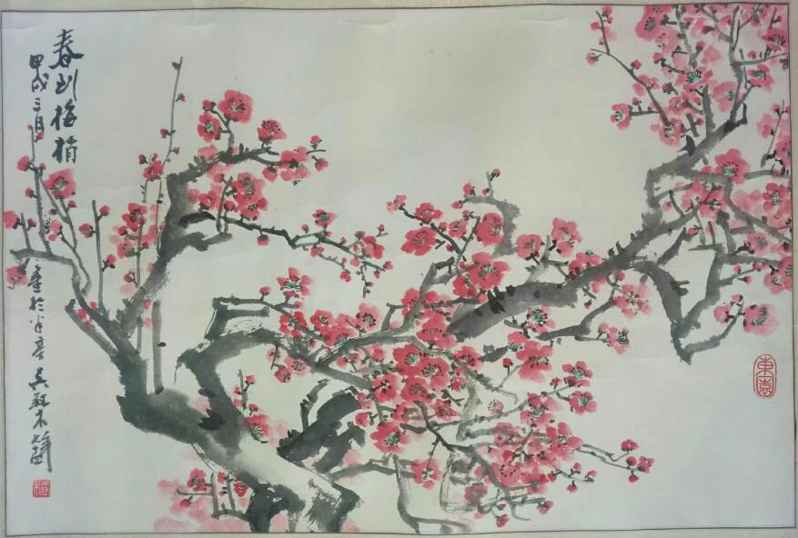 作者：吴养木&nbsp;花鸟&nbsp;￥：协商&nbsp;单击鼠标查看大图！