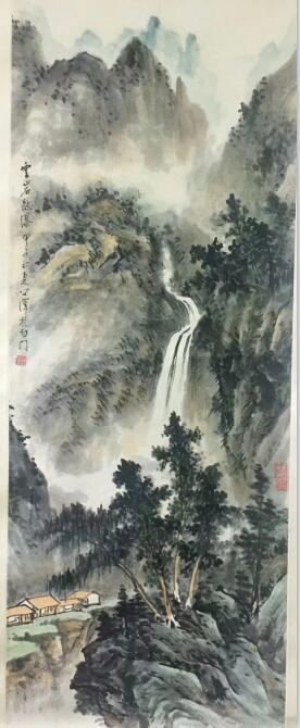 作者：许公泽&nbsp;山水&nbsp;￥：协商&nbsp;单击鼠标查看大图！