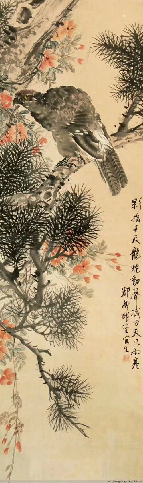 作者：胡郯卿 (近代)&nbsp;花鸟&nbsp;￥：协商&nbsp;单击鼠标查看大图！