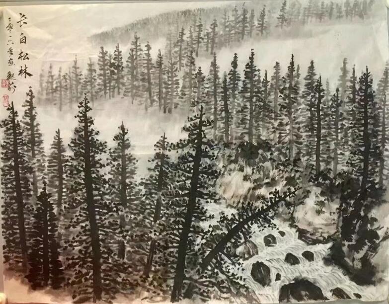 作者：魏莉&nbsp;山水&nbsp;￥：协商&nbsp;单击鼠标查看大图！