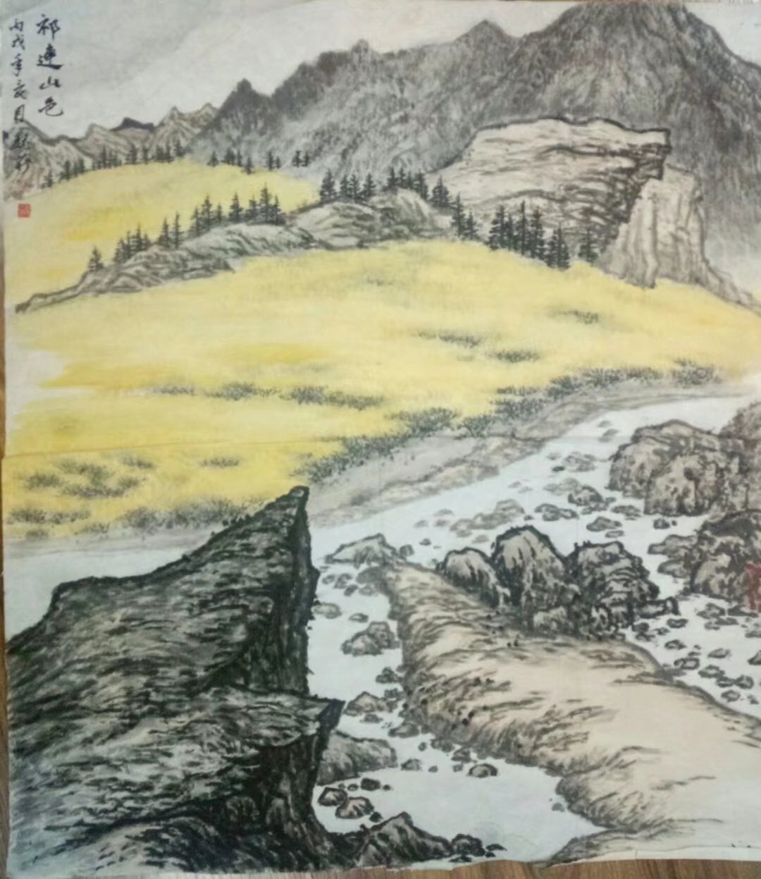 作者：魏莉&nbsp;山水&nbsp;￥：协商&nbsp;单击鼠标查看大图！