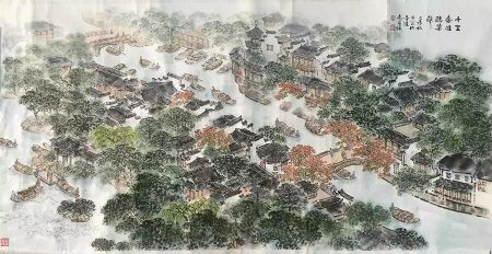 作者：尚君励&nbsp;山水&nbsp;￥：协商&nbsp;单击鼠标查看详细介绍！