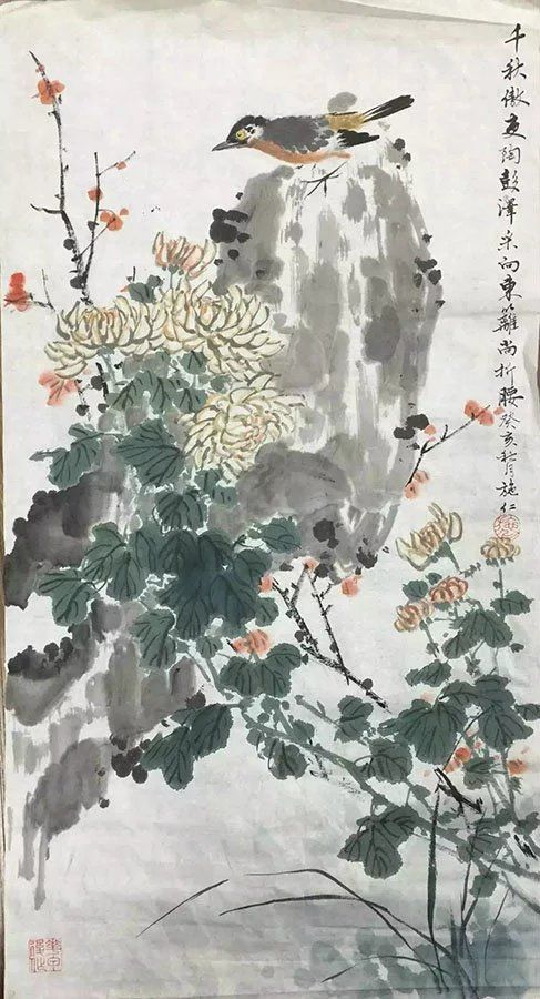 作者：施仁&nbsp;花鸟&nbsp;￥：协商&nbsp;单击鼠标查看大图！