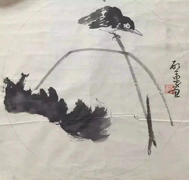 作者：施仁&nbsp;花鸟&nbsp;￥：协商&nbsp;单击鼠标查看大图！