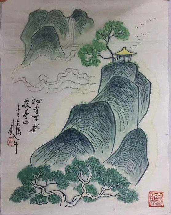 作者：田原&nbsp;山水&nbsp;￥：协商&nbsp;单击鼠标查看大图！