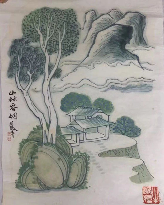 作者：田原&nbsp;山水&nbsp;￥：协商&nbsp;单击鼠标查看大图！