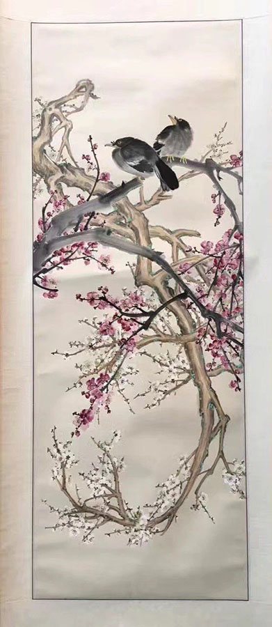 作者：倪辛泉&nbsp;花鸟&nbsp;￥：协商&nbsp;单击鼠标查看大图！