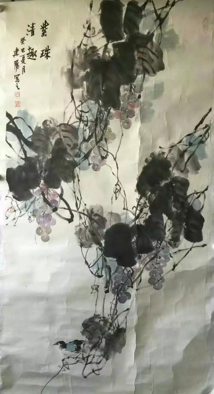 作者：高建胜&nbsp;花鸟&nbsp;￥：协商&nbsp;单击鼠标查看大图！