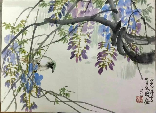 作者：徐纯原&nbsp;花鸟&nbsp;￥：协商&nbsp;单击鼠标查看详细介绍！