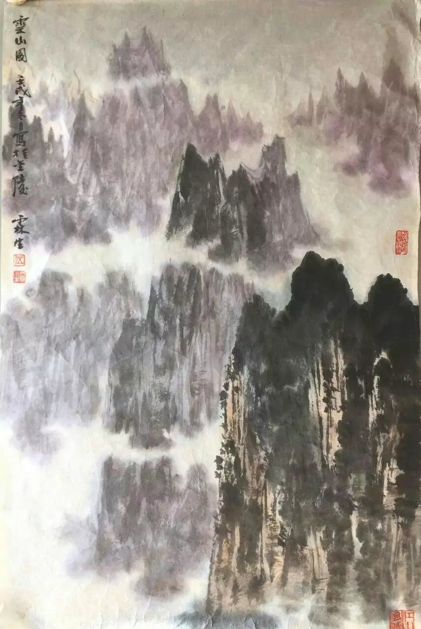 作者：伍霖生 &nbsp;山水&nbsp;￥：协商&nbsp;单击鼠标查看大图！