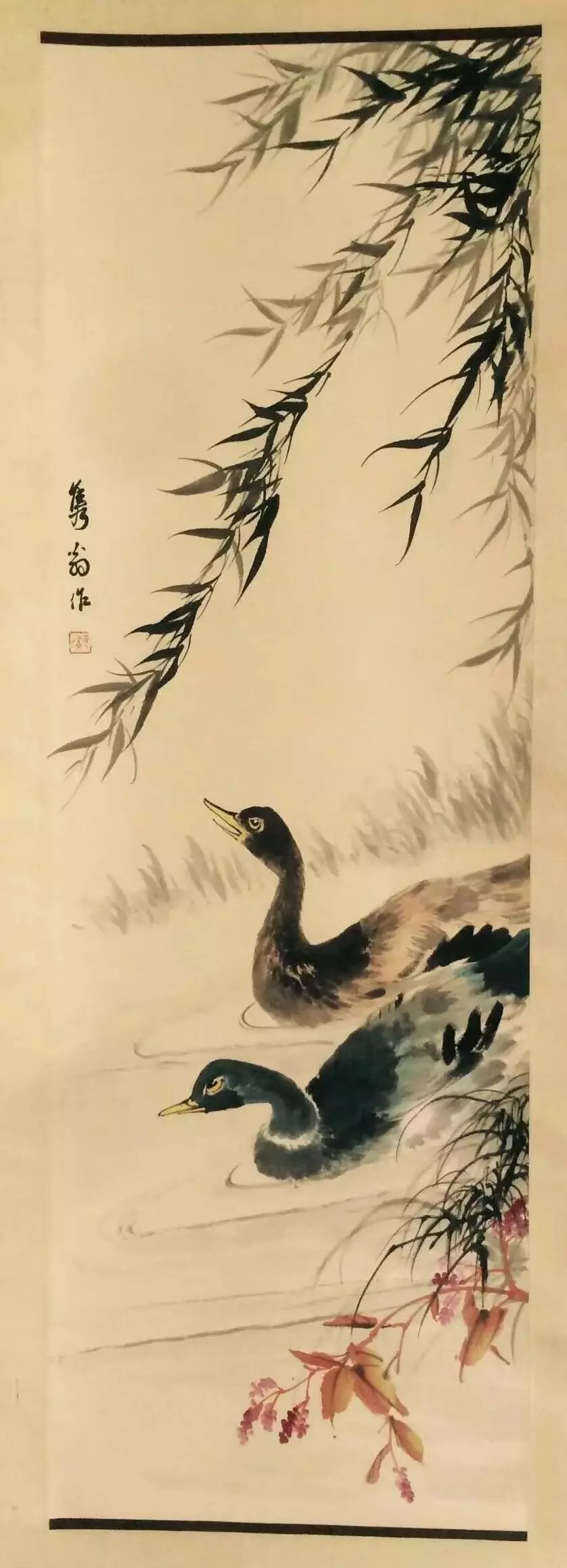 作者：戴元俊&nbsp;花鸟&nbsp;￥：协商&nbsp;单击鼠标查看大图！