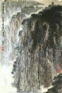 作者：伍霖生 &nbsp;山水&nbsp;￥：协商&nbsp;单击鼠标查看大图！