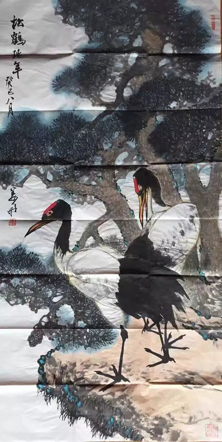 作者：姜舟&nbsp;花鸟&nbsp;￥：协商&nbsp;单击鼠标查看大图！