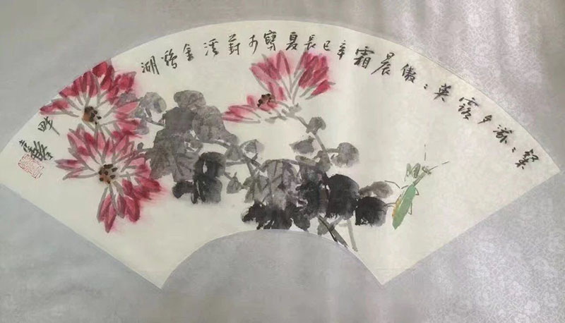 作者：张继馨&nbsp;花鸟&nbsp;￥：协商&nbsp;单击鼠标查看大图！