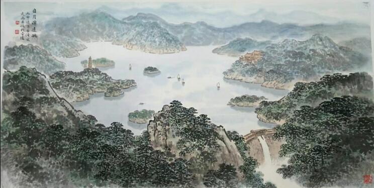 作者：尚君励&nbsp;山水&nbsp;￥：协商&nbsp;单击鼠标查看大图！