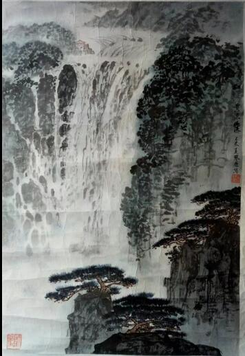 作者：朱琴葆&nbsp;山水&nbsp;￥：协商&nbsp;单击鼠标查看大图！