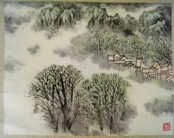 作者：卢星堂&nbsp;山水&nbsp;￥：协商&nbsp;单击鼠标查看大图！