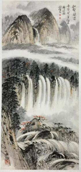 作者：谢伯子&nbsp;山水&nbsp;￥：协商&nbsp;单击鼠标查看大图！