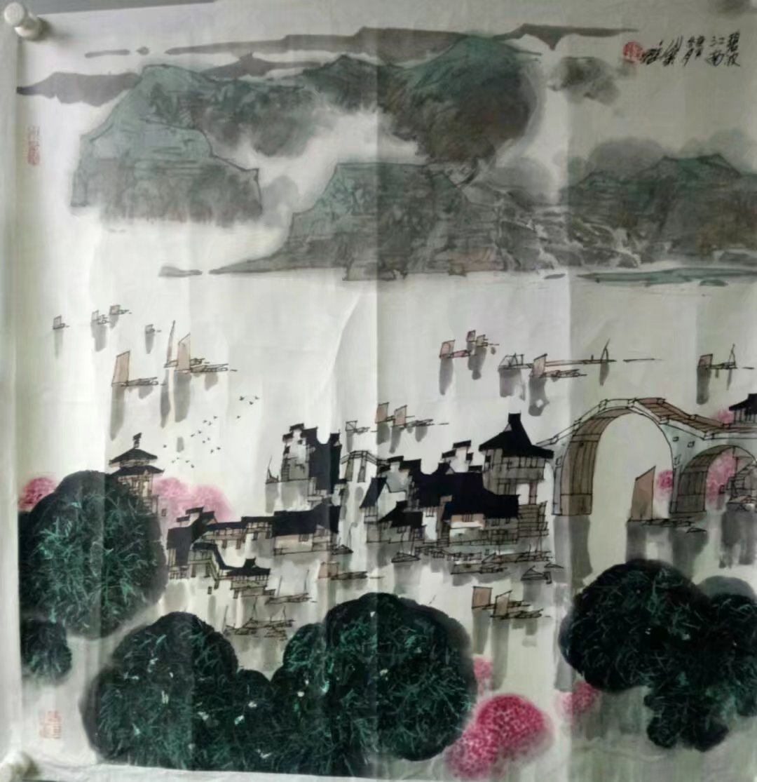 作者：叶维&nbsp;山水&nbsp;￥：协商&nbsp;单击鼠标查看大图！