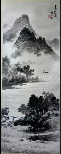 作者：潘国光&nbsp;山水&nbsp;￥：协商&nbsp;单击鼠标查看大图！