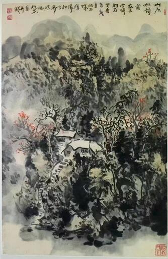 作者：罗积叶&nbsp;山水&nbsp;￥：协商&nbsp;单击鼠标查看大图！