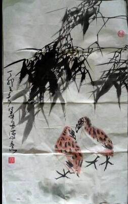 作者：姜舟&nbsp;花鸟&nbsp;￥：协商&nbsp;单击鼠标查看大图！