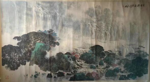 作者：叶维&nbsp;山水&nbsp;￥：协商&nbsp;单击鼠标查看大图！