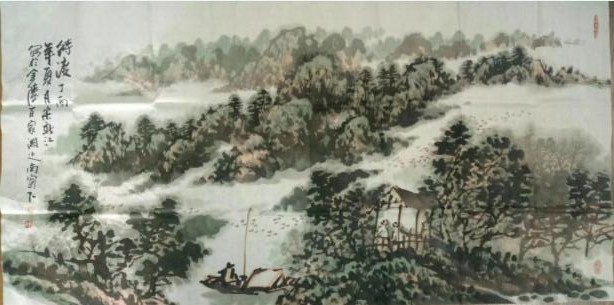 作者：宋新江&nbsp;山水&nbsp;￥：协商&nbsp;单击鼠标查看大图！