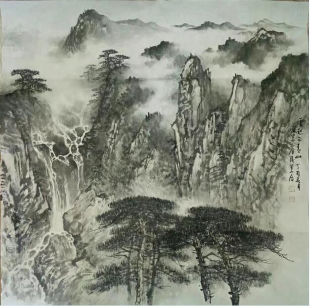 作者：顾宪&nbsp;山水&nbsp;￥：协商&nbsp;单击鼠标查看大图！